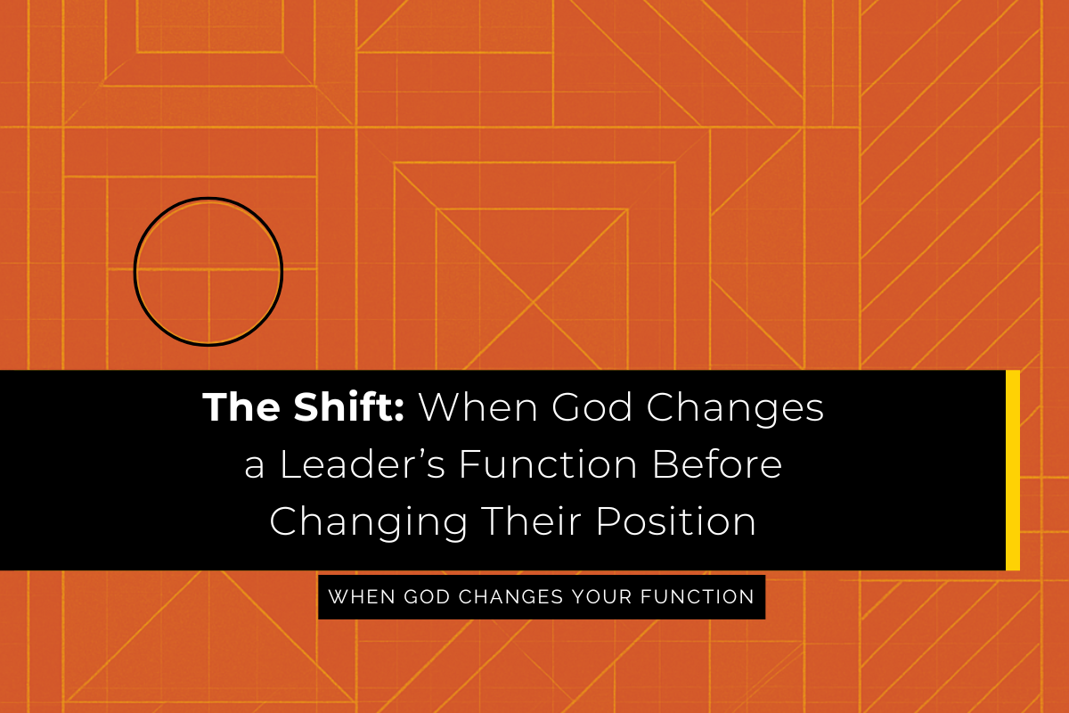 From Leading to Empowering: The Moment God Changed Moses’ Assignment