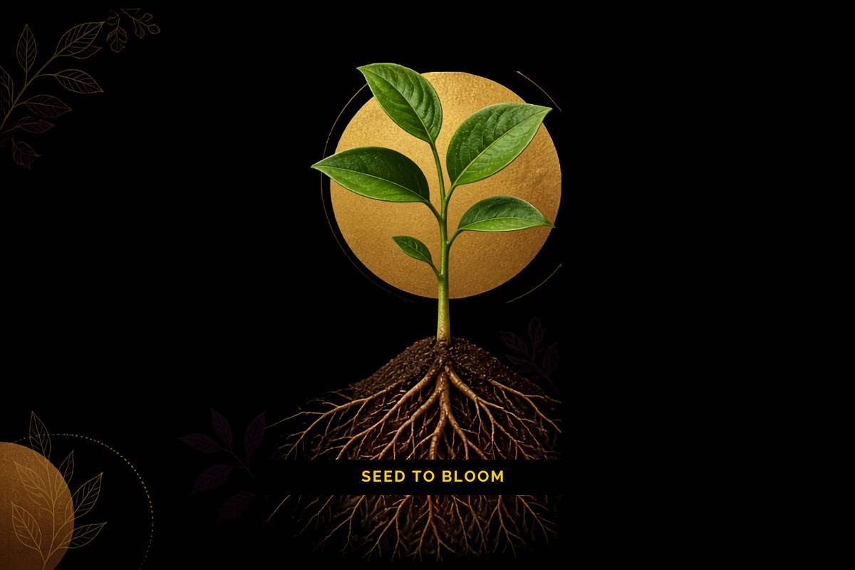 Growth requires surrender. BLOOM - FLOWUPHQ - Identity